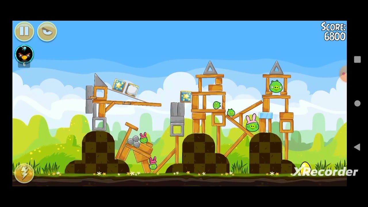 Angry Birds Seasons Easter eggs Three Stars Level 1-9 with Golden Egg