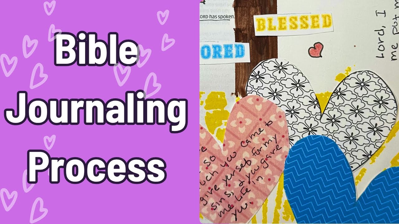 Creative Bible Journaling with Printables and acrylics | Mixed Media ...