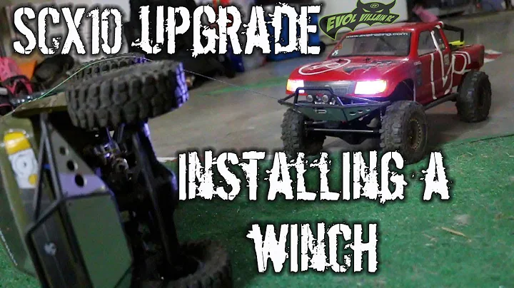 SCX10 upgrade! (after how many years?) Installing a winch