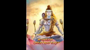 Lord brahma X lord Vishnu X lord Mahadev ||  tridev status ||#shorts #viralshorts #hindu