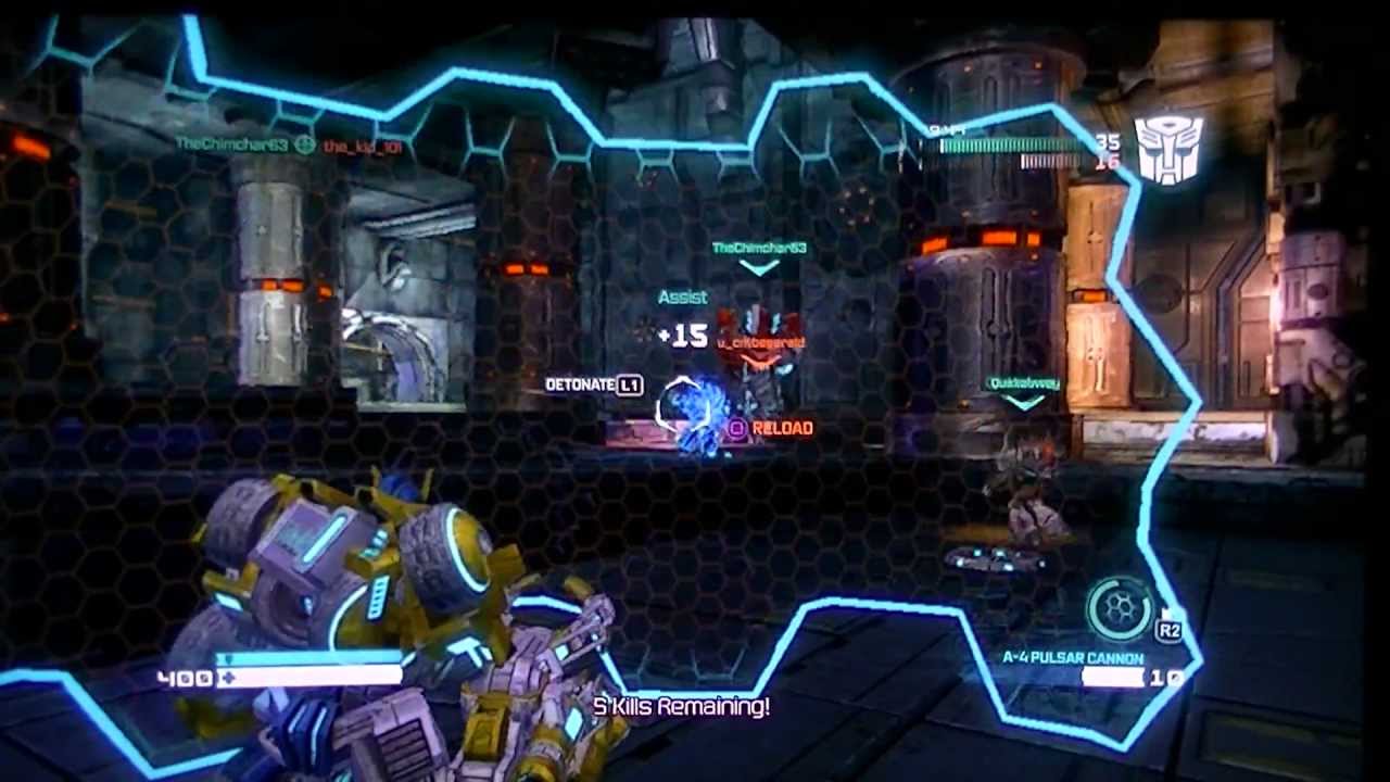 Transformers : Fall of Cybertron Demo Multiplayer pt8