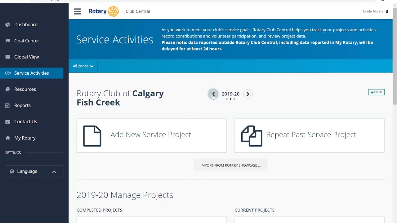 5-Setting Club Goals in Rotary Central
