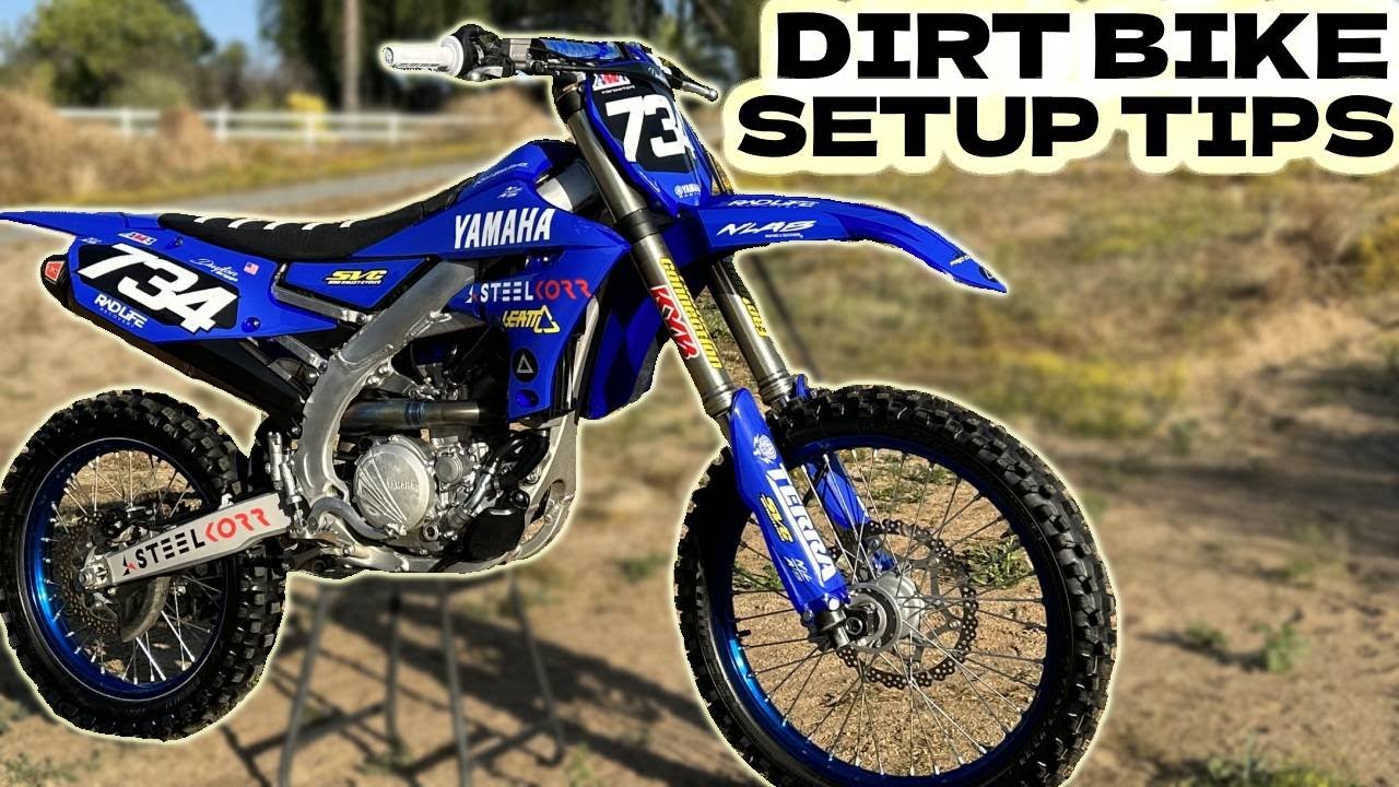 DIRT BIKE SETUP TIPS!!!! (Moto Vlog) YouTube