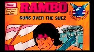 Rambo - Guns Over the Suez - Book and Cassette