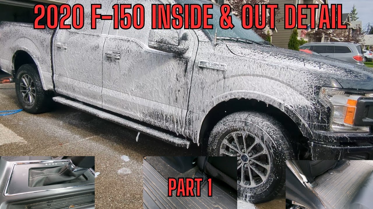 2020 Ford F150 Dirty Interior Detail & Exterior Detail Part 1 Lake