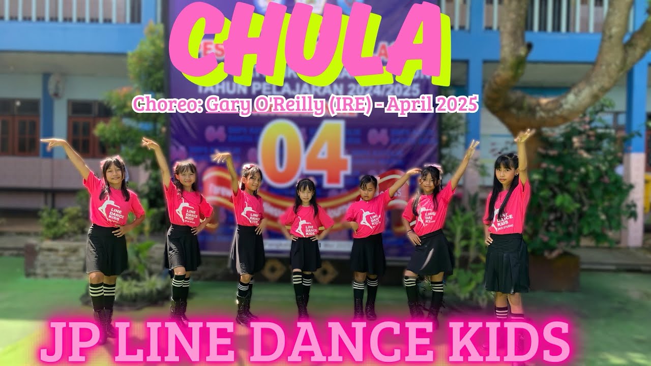 PERORM LINE DANCE / JP LINE DANCE KIDS / CHULA / Choreo : Gert O’Reilly (IRE) /