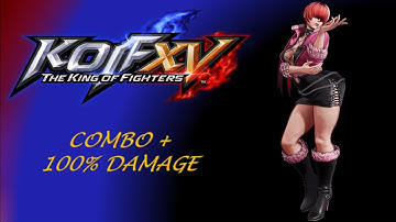 KOF XV | KING OF FIGHTER | SHERMIE | COMBO + 100% DAMAGE