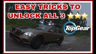 HOW TO GET ALL 3 STAR ( TOP GEAR  ) - FORZA HORIZON 4