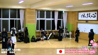 【20150714】A11【小桜剣道場】【地稽古】その4