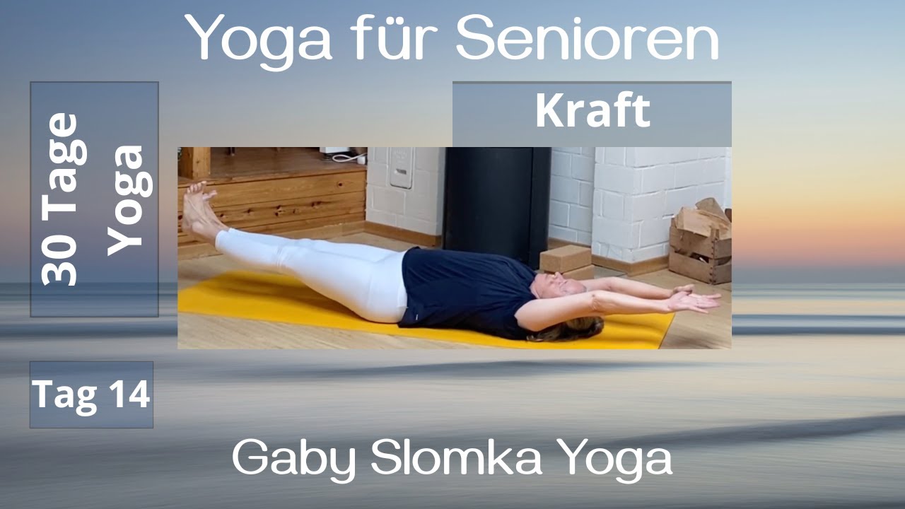 Kraftvoll & ruhig | Stärke aus der Mitte | Kraft im Alter entwickeln | Gaby Slomka Yoga