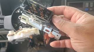 1988 to 1998 Chevy Silverado (C/K) ignition switch replacement