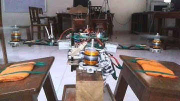 IITM EE Control Lab: Quadrotor Single Axis Stabilzation