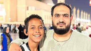 حصري 2025 أتينا للهادي (ودخلت من باب السلام) لكروان المديح علي ابوالدهب الاسواني من مسجد رسول الله ﷺ