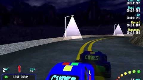 Re-Volt Custom Track Mountain Race by MirkoGT97, Time Trial Lap