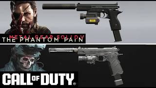 Recreating MGSV: THE PHANTOM PAIN guns in CoD… (part 2)
