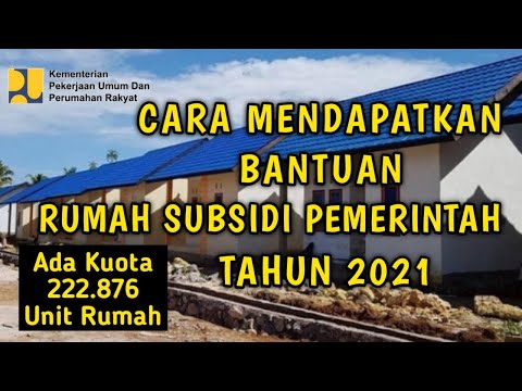 Video: Cara Mendapatkan Subsidi Peningkatan Perumahan