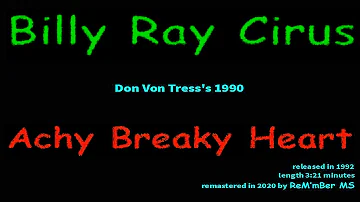 Billy Ray Cirus-Achy Breaky Heart