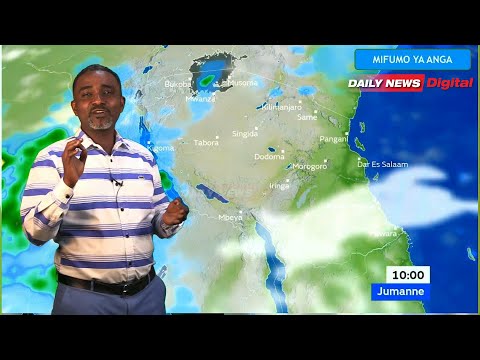 TMA WATOA UTABIRI HUU KUHUSU MVUA LEO 