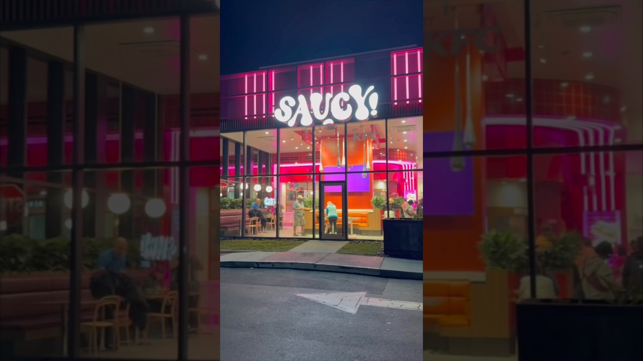 Inside KFC’s new Saucy restaurant 