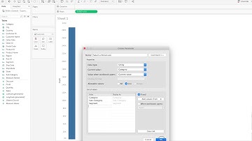 Tableau - Example of Parameter to Select A Dimension [EMBA]