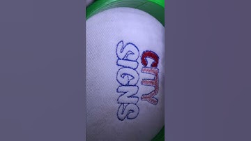 Ricoma Embroidery machine designs with words and three(3) different colors