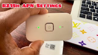 How To Set APN Settings For Huawei MiFi Vodafone R218h 4K 60fpsUHD screenshot 5