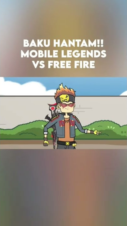 ML VS FF ADU BACOT ANMSI MLH RIBUT Argems A-r 64 End #shorts #mobilelegends #freefire