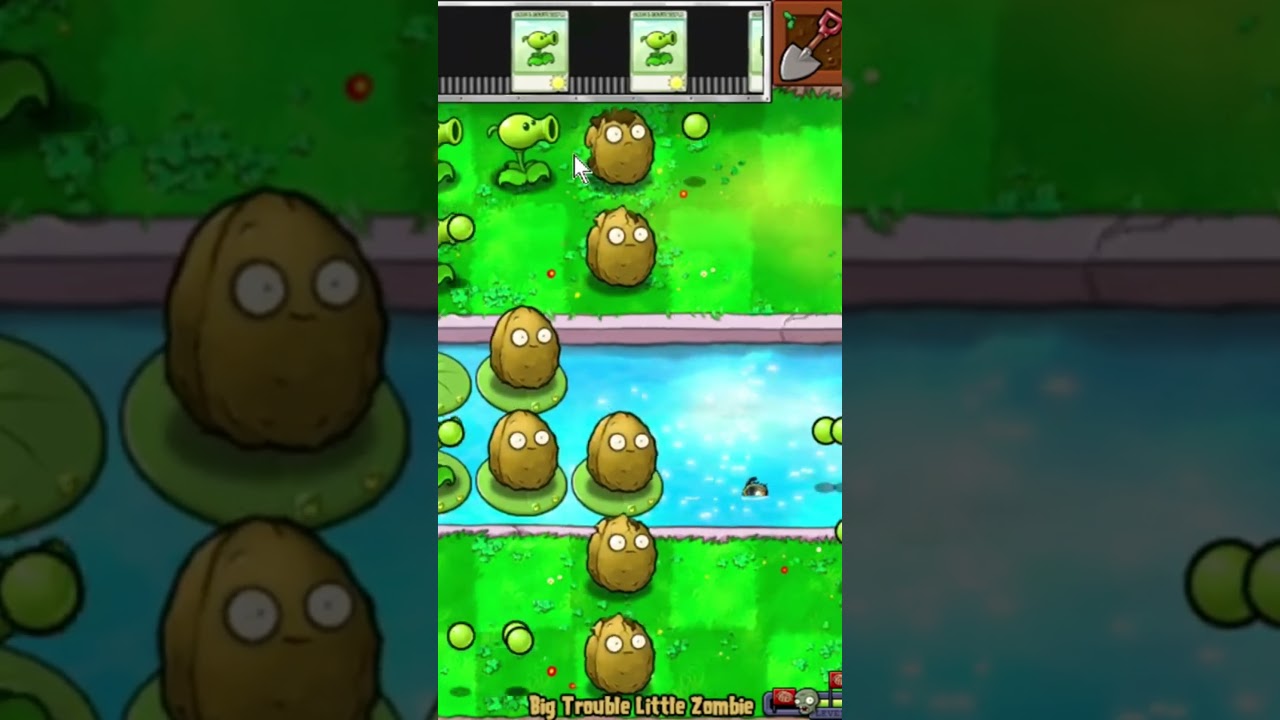 Plants vs Zombies – Little Zombies Mini-Game Gameplay 