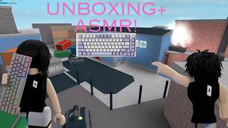 🖤🩷MM2 KEYBOARD UNBOXING & ASMR | AJAZZ AK820 🩷🖤