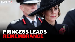Princess Kate takes lead role at poignant Service of Remembrance for first time