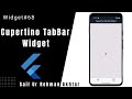 Flutter Cupertino Tab Bar Widget Explained | Flutter 215+ Widgets Series (Urdu/Hindi)