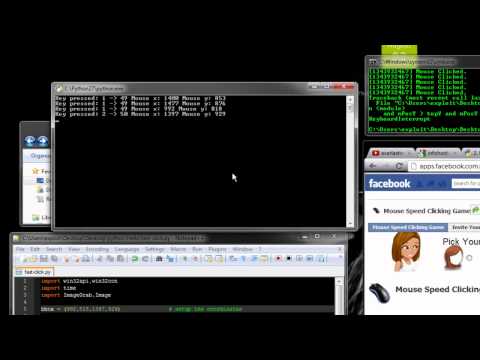 Python click bot - fast click