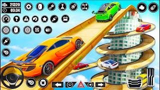 Mega Ramps Car Stunt Games - Car Stunts Racing Impossible Tracks 3D - Android Gameplay screenshot 2