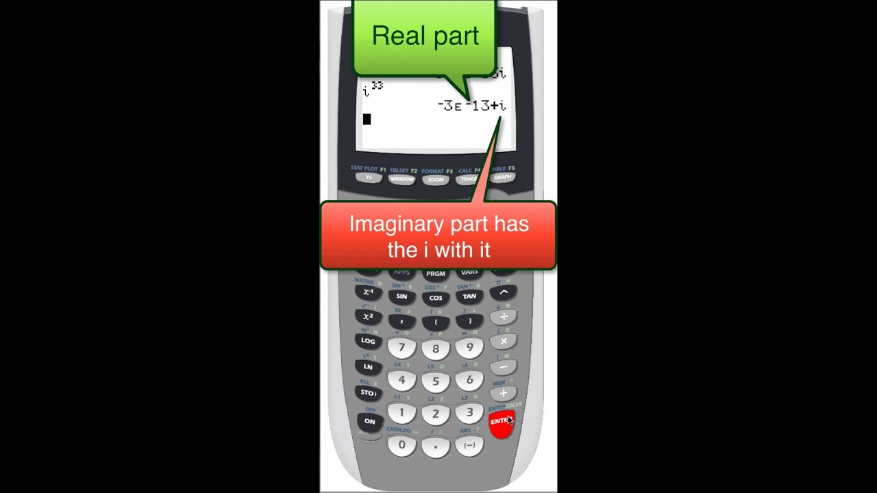 Powers of i on the TI-84 - YouTube