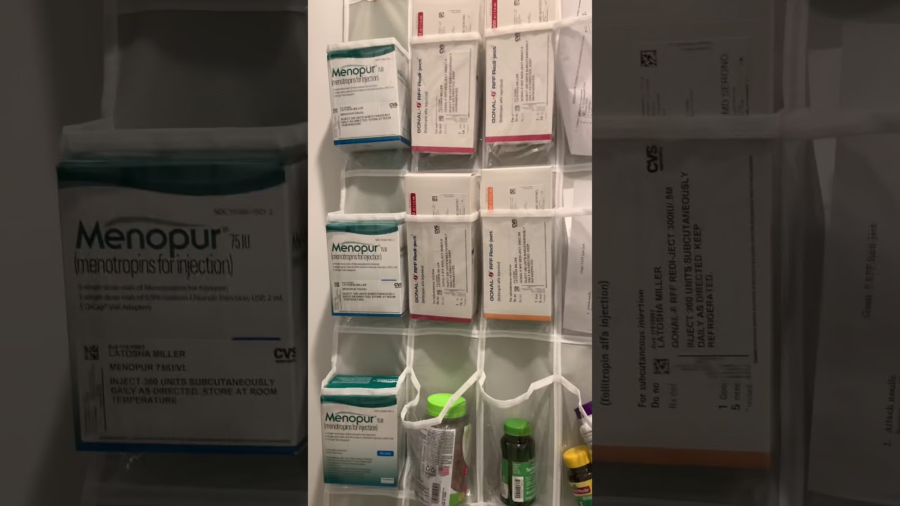 Meds organizationour IVF journey YouTube