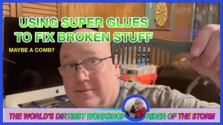 JB Weld Kwik Weld Formula vs. Super Glue for Misc Home and Car Repairs