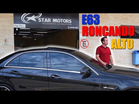MERCEDES E63 AMG RONCANDO BONITO - MERCEDES E63 AMG RONCANDO BONITO