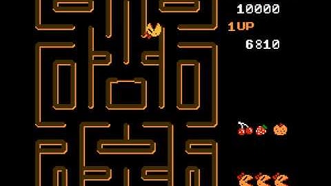 Ms. Pac-Man Plus (NES / Nintendo) - Vizzed.com GamePlay (rom hack)