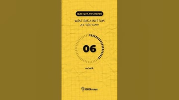 What has a bottom at the top? #shorts