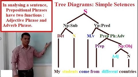 Learning English Grammars: Tree Diagrams Simple Sentences 2
