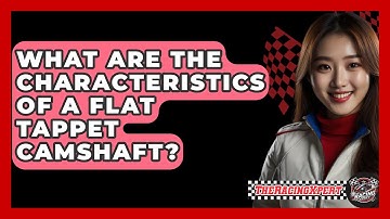 What Are The Characteristics Of A Flat Tappet Camshaft? - The Racing Xpert