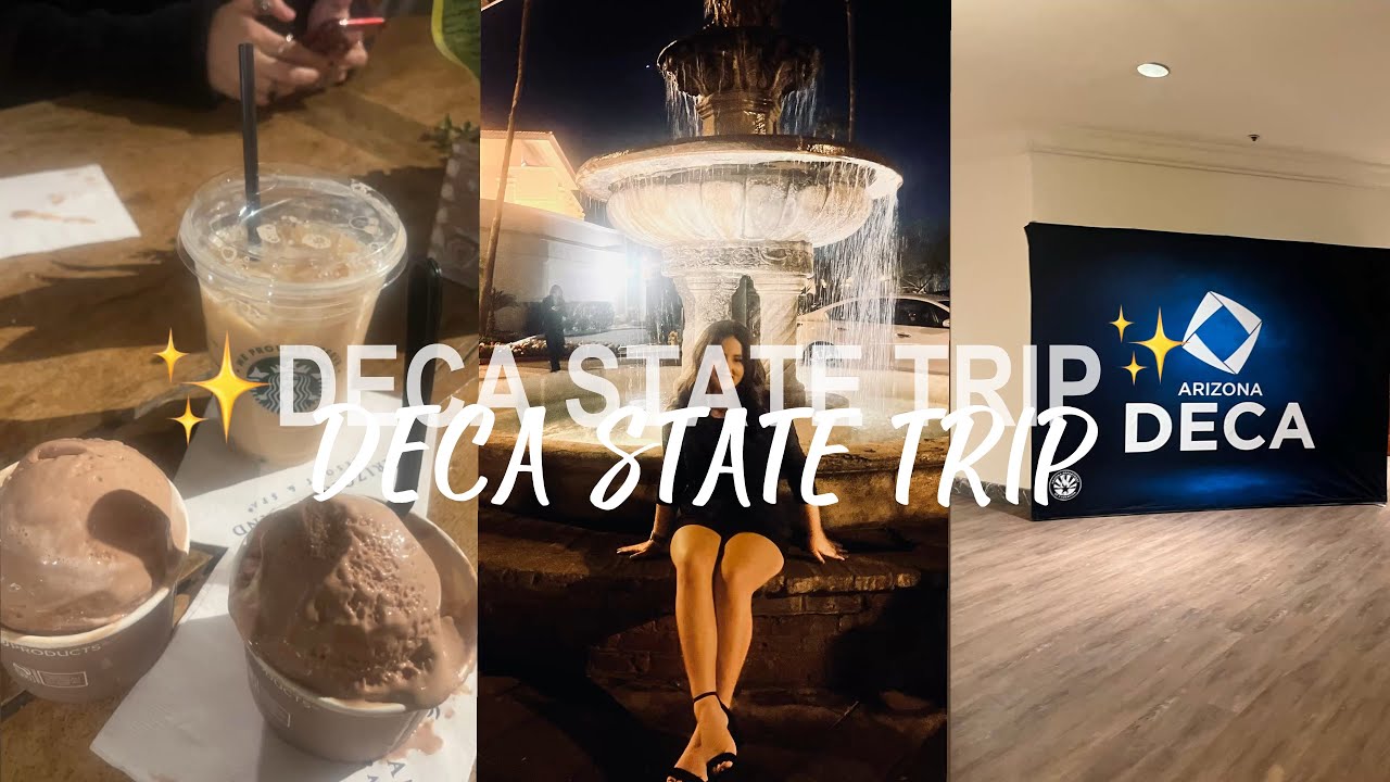 2025 DECA STATE TRIP VLOG| freshman year 💎📑