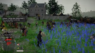 Dancing Blade Shining Shield V Challenge Hit 9 Enemies in 15 Seconds With Shield Toss Crimson Desert