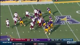 Jim Ross Calls Joey Slye's Tackle