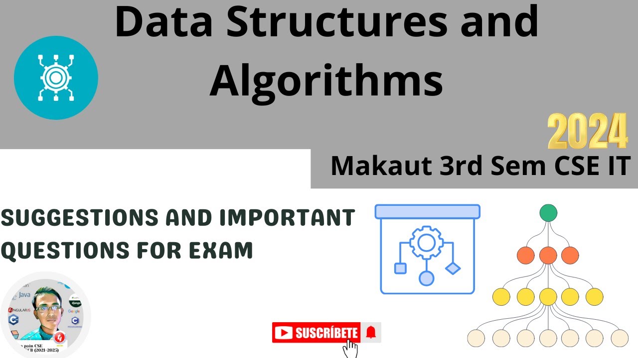 Data Structure and Algorithm Exam Notes & PYQ Makaut #exam #aicte #aktu ...