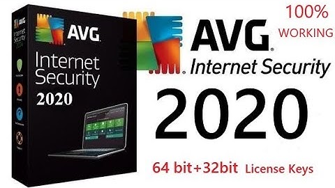 AVG Internet Security 2020 @ 100% Working License key [Lifetime]