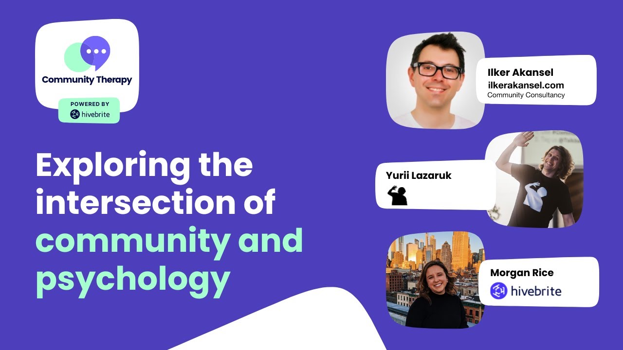 Community Therapy: Exploring the intersection of community and psychology