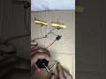 How to generate a Drone motor fan #experiment #diy #dronemotor #dcmotor