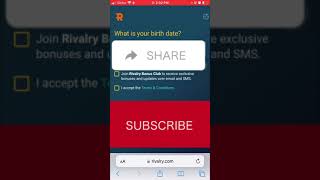 Rivalry Sign Up 101 screenshot 1