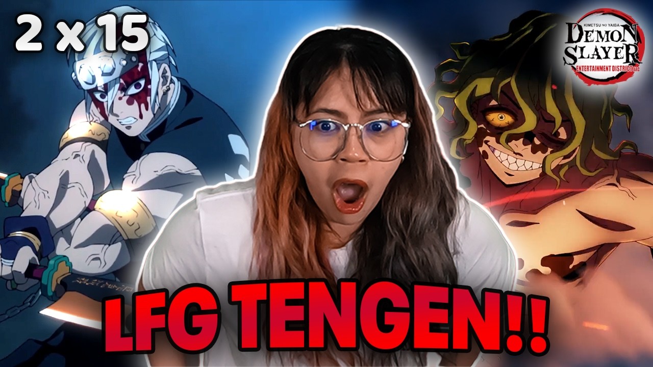 ГЮТАРО ПРОТИВ ТЕНГЕНА 🔥 | Реакция на 15 серию 2 сезона «Истребителя демонов» | Реакция на 8 серию...
